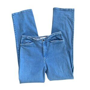 Norm Thompson Extreme Low Waist Light Wash Denim Jeans 10